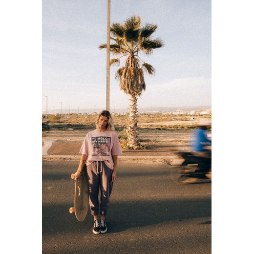 Slouchy Joggers - Deep Purple ze sklepu Surf Inc w kategorii Spodnie damskie - zdjęcie 187569988