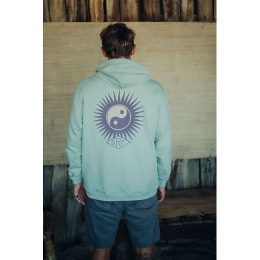 SRF Retro Hoodie - Orbit Mint ze sklepu Surf Inc w kategorii Bluzy męskie - zdjęcie 187570487