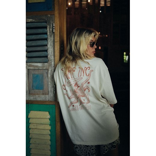 Sunburn Tee - Super Natural ze sklepu Surf Inc w kategorii Bluzki damskie - zdjęcie 187570566