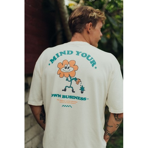 Own Business Tee - Super Natural ze sklepu Surf Inc w kategorii T-shirty męskie - zdjęcie 187570719