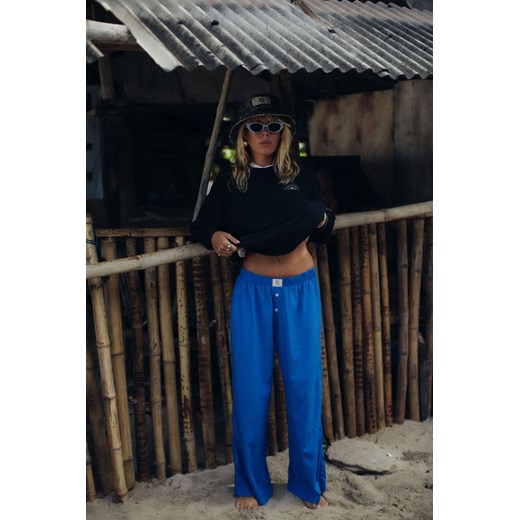Lyocell Boxer Pants - Indigo ze sklepu Surf Inc w kategorii Spodnie damskie - zdjęcie 187570919