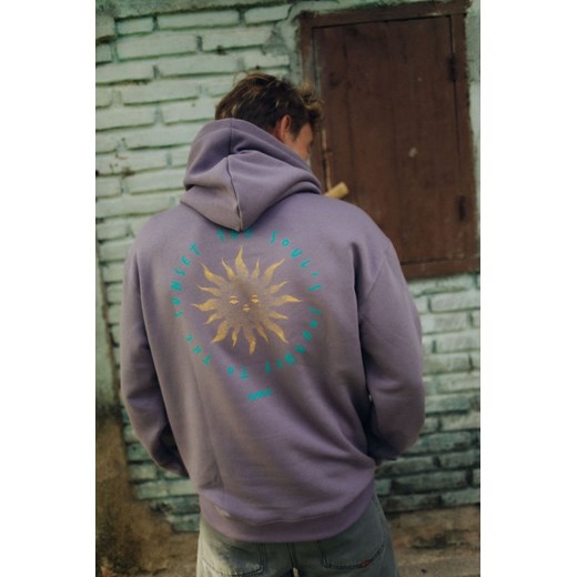 Soul Hoodie - Deep Purple ze sklepu Surf Inc w kategorii Bluzy męskie - zdjęcie 187570937