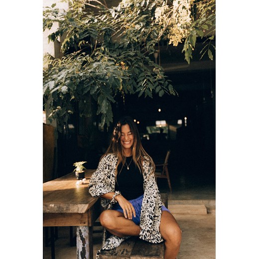 Animal Kimono - Silk Blend ze sklepu Surf Inc w kategorii Sukienki - zdjęcie 187571258