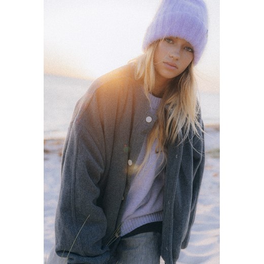 Olivia Little Tiger Beanie - Purple Haze ze sklepu Surf Inc w kategorii Czapki zimowe damskie - zdjęcie 187571676