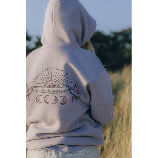 Let Angels Surf Hoodie - Purple Haze ze sklepu Surf Inc w kategorii Bluzy damskie - zdjęcie 187571717