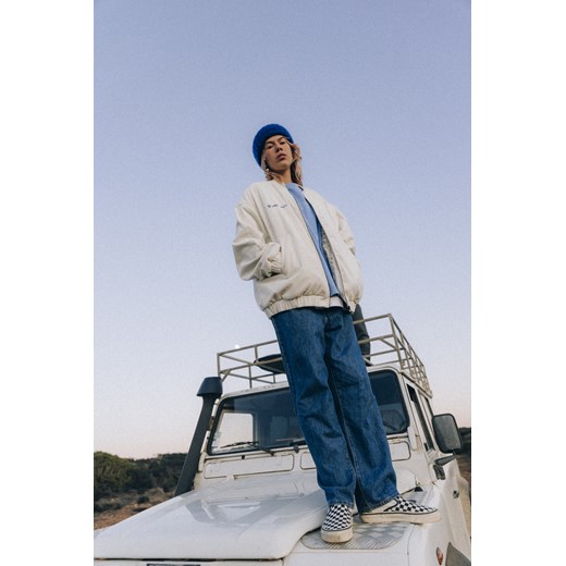 Cowboy Jacket - Vintage White ze sklepu Surf Inc w kategorii Kurtki damskie - zdjęcie 187571939