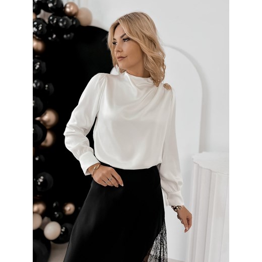 bluzka marquise ecru one size ze sklepu UBRA w kategorii Bluzki damskie - zdjęcie 187573285