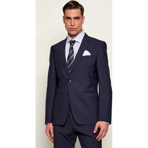 BOSS BLACK Wełniana marynarka H-Huge-MM | Slim Fit ze sklepu Gomez Fashion Store w kategorii Marynarki męskie - zdjęcie 187573649