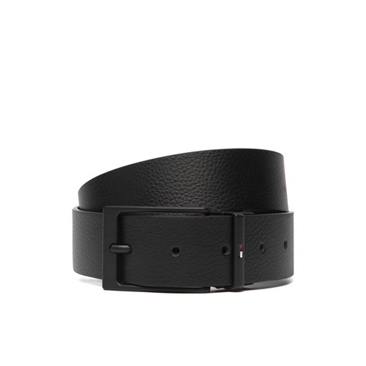 Tommy Hilfiger Pasek Męski Layton Rev 3.5 AM0AM13957 Czarny ze sklepu MODIVO w kategorii Paski męskie - zdjęcie 187574459