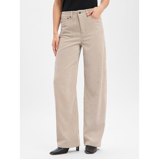 Drykorn Damskie spodnie sztruksowe - Medley Kobiety beżowy jednolity ze sklepu vangraaf w kategorii Spodnie damskie - zdjęcie 187574776