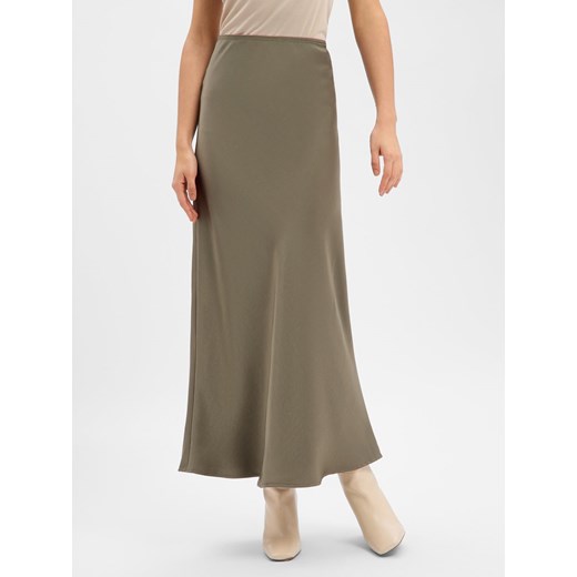 Neo Noir Damska satynowa spódnica maxi - Vicky Kobiety Satyna trzcinowy Neo Noir 34 vangraaf