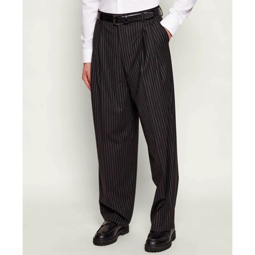 HUGO Spodnie Fedix251 | Relaxed fit | z dodatkiem wełny ze sklepu Gomez Fashion Store w kategorii Spodnie męskie - zdjęcie 187575747