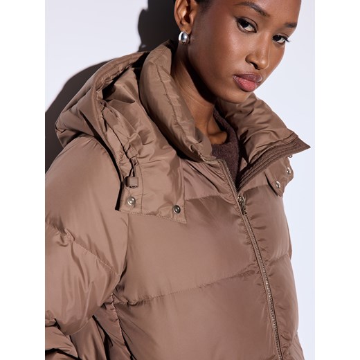 Mohito - Kurtka typu puffer oversize - brązowy Mohito 38 Mohito