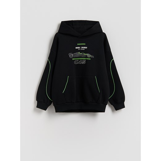 Reserved - Bluza Team Kick Sauber F1 - czarny ze sklepu Reserved w kategorii Bluzy chłopięce - zdjęcie 187575985