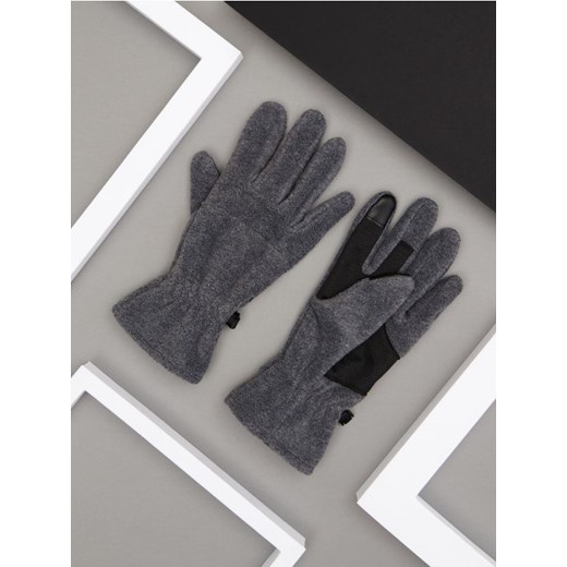 Sinsay - Rękawiczki - szary Sinsay L/XL Sinsay