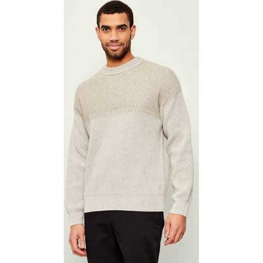 BOSS ORANGE Sweter Kartney | Regular Fit | z dodatkiem wełny ze sklepu Gomez Fashion Store w kategorii Swetry męskie - zdjęcie 187577677