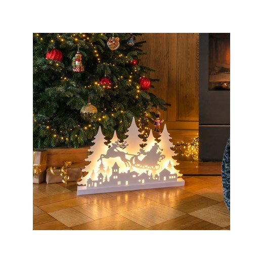 Profiline Dekoracyjna lampa LED &quot;Reindeer&quot; w kolorze ciepłej bieli - 60 x 40,5 x 8 cm ze sklepu Limango Polska w kategorii Dekoracje bożonarodzeniowe - zdjęcie 187577959