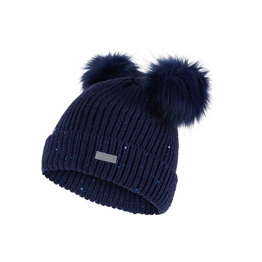 HULABALU Czapka &quot;Lucca&quot; w kolorze granatowym ze sklepu Limango Polska w kategorii Czapki dziecięce - zdjęcie 187577979