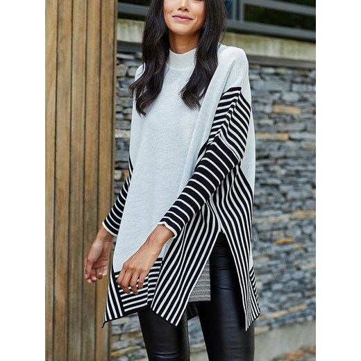 LA Angels Sweter w kolorze biało-czarnym ze sklepu Limango Polska w kategorii Swetry damskie - zdjęcie 187578106