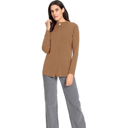 WITT WEIDEN Sweter w kolorze jasnobrązowym ze sklepu Limango Polska w kategorii Swetry damskie - zdjęcie 187578127