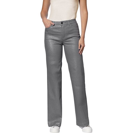 Heine Dżinsy - Regular fit - w kolorze szarym ze sklepu Limango Polska w kategorii Jeansy damskie - zdjęcie 187578206