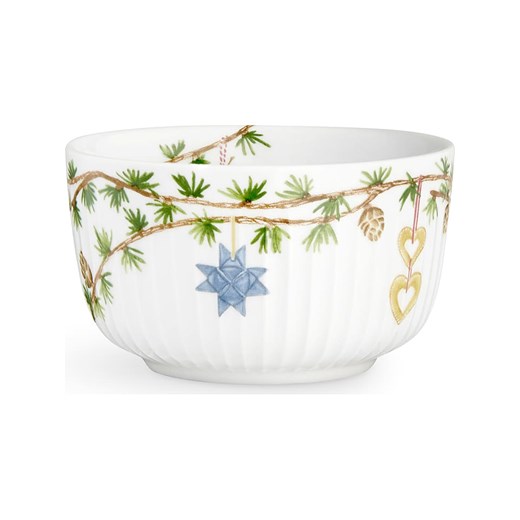 Kähler Miska świąteczna w kolorze bialo-zielonym - Ø 12 cm ze sklepu Limango Polska w kategorii Naczynia - zdjęcie 187578366