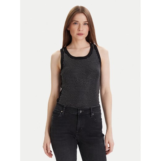 JOOP! Jeans Top Tunka 30046107 Czarny Slim Fit ze sklepu MODIVO w kategorii Bluzki damskie - zdjęcie 187579359