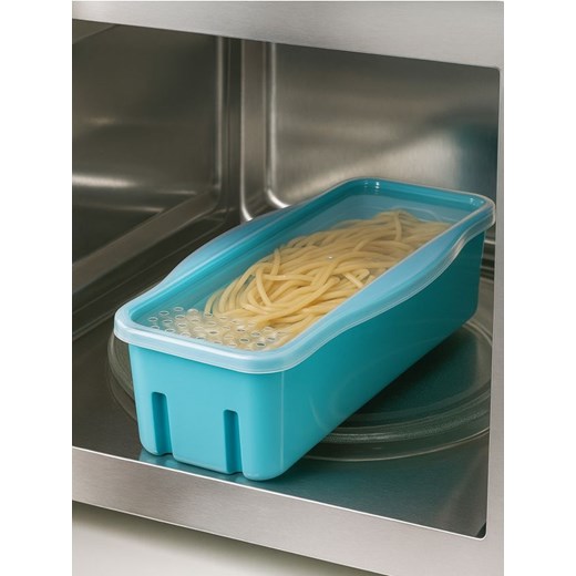 Sinsay - Pojemnik z pokrywką do gotowania w mikrofalówce - granatowy ze sklepu Sinsay w kategorii Akcesoria kuchenne - zdjęcie 187581077