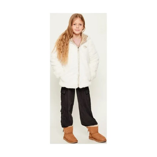 UGG Śniegowce K MINI BAILEY BOW II | shearling | zamsz ze sklepu Gomez Fashion Store w kategorii Buty zimowe dziecięce - zdjęcie 187581246