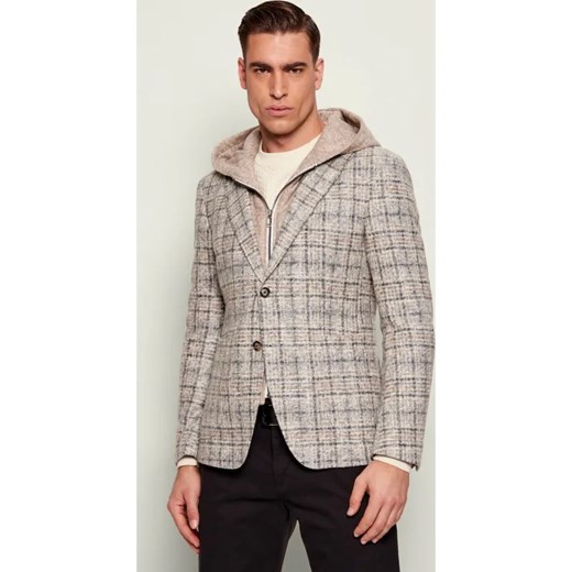 Joop! Wełniana marynarka 2w1 Huntsville | Slim Fit ze sklepu Gomez Fashion Store w kategorii Kurtki męskie - zdjęcie 187581267