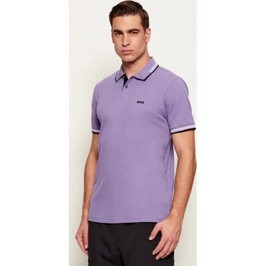 BOSS GREEN Polo Paul | Slim Fit | stretch ze sklepu Gomez Fashion Store w kategorii T-shirty męskie - zdjęcie 187581876