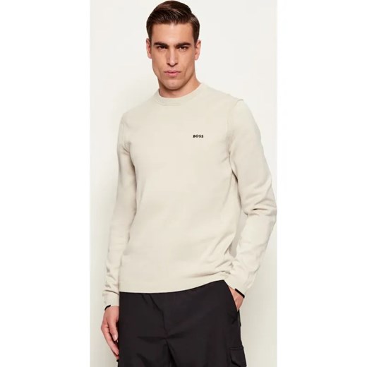 BOSS GREEN Sweter KN_Ever-X CN | Regular Fit ze sklepu Gomez Fashion Store w kategorii Swetry męskie - zdjęcie 187581877
