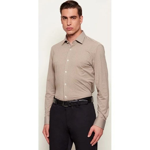 BOSS BLACK Koszula P-HANK-K-261 | Slim Fit ze sklepu Gomez Fashion Store w kategorii Koszule męskie - zdjęcie 187581879
