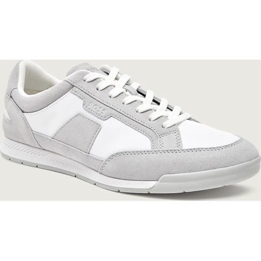 BOSS BLACK Sneakersy Nitan_Lowp_sdpny | zamsz ze sklepu Gomez Fashion Store w kategorii Buty sportowe męskie - zdjęcie 187581916