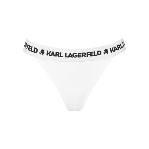 KARL LAGERFELD Figi brazylijskie A1W47011 Biały ze sklepu MODIVO w kategorii Majtki damskie - zdjęcie 187582156