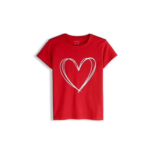 GATE Koszulka z nadrukiem 5Y ze sklepu gateshop w kategorii Bluzki dziewczęce - zdjęcie 187582586