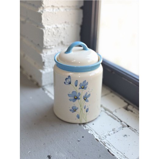Sinsay - Ceramiczny pojemnik na żywność - błękitny ze sklepu Sinsay w kategorii Pojemniki kuchenne - zdjęcie 187582947