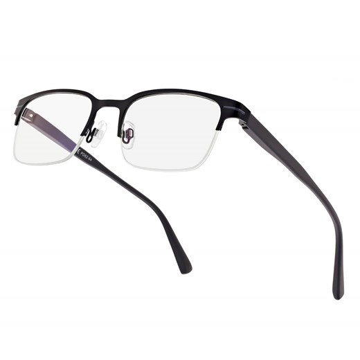 Męskie oprawki okularowe na żyłce STL281A-OPR czarny/grafit ze sklepu Stylion w kategorii Oprawki do okularów męskich - zdjęcie 187584095