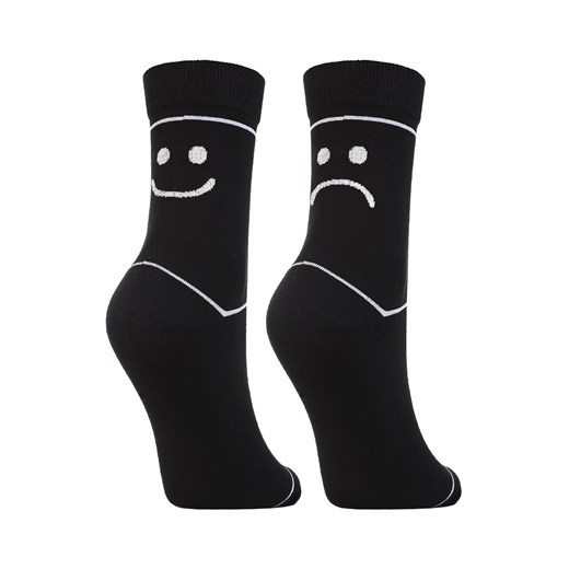 Moraj CSL250-914 skarpety za kostkę, bawełniane black ze sklepu kontri.pl w kategorii Skarpetki damskie - zdjęcie 187584187