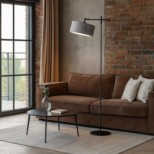 Elegancka lampa stojąca z regulowanym ramieniem MELTON ze sklepu Lysne w kategorii Lampy podłogowe - zdjęcie 187584466