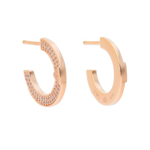 Kolczyki Emporio Armani EG3590221 Różowe złocenie ze sklepu eobuwie.pl w kategorii Kolczyki - zdjęcie 187584625