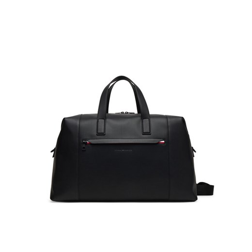 Torba Tommy Hilfiger Th Corp Duffle AM0AM14044 Czarny ze sklepu eobuwie.pl w kategorii Kuferki - zdjęcie 187584658