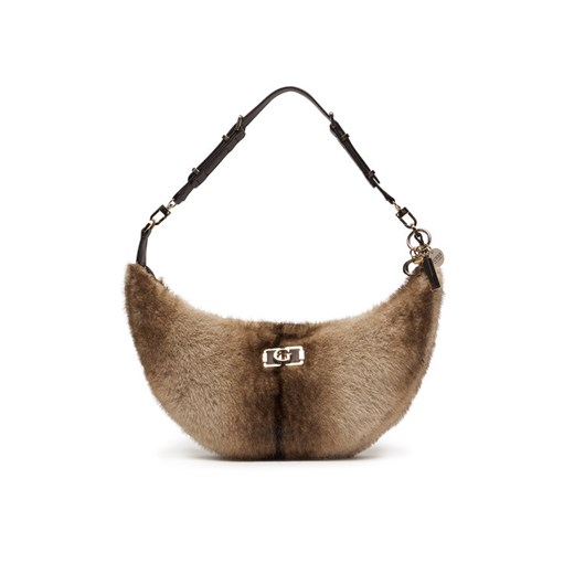 Torebka Guess Mavis HWFG96 74020 Beżowy ze sklepu eobuwie.pl w kategorii Torebki hobo - zdjęcie 187584688