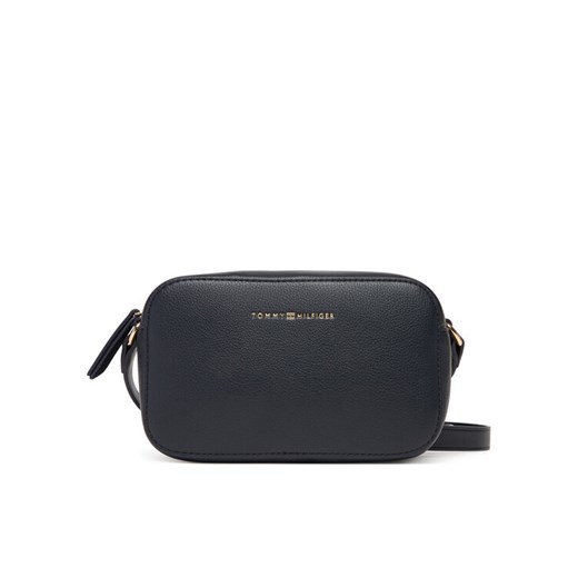 Torebka Tommy Hilfiger Th Logo Camera Bag AW0AW18115 Granatowy ze sklepu eobuwie.pl w kategorii Listonoszki - zdjęcie 187584718