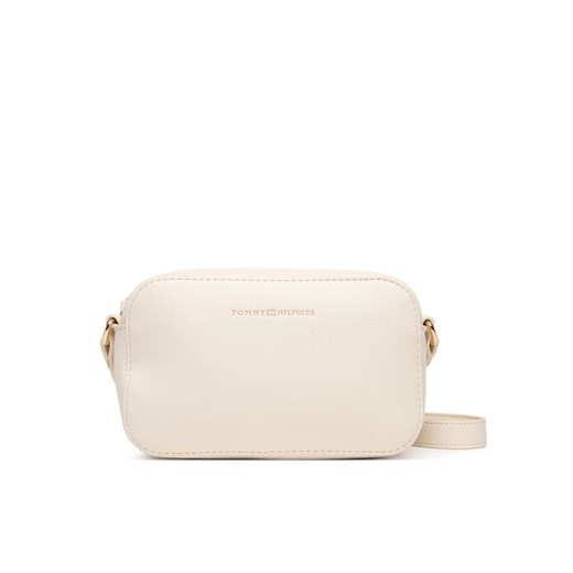 Torebka Tommy Hilfiger Th Logo Camera Bag AW0AW18115 Écru ze sklepu eobuwie.pl w kategorii Listonoszki - zdjęcie 187584735