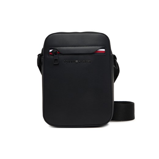 Saszetka Tommy Hilfiger Th Corp Mini Reporter AM0AM14020 Czarny ze sklepu eobuwie.pl w kategorii Saszetki - zdjęcie 187584738