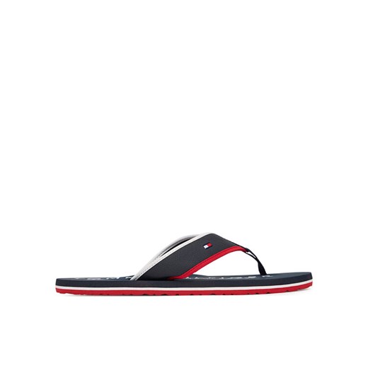 Tommy Hilfiger Japonki Tumble Beach Sandal FM0FM05710 Granatowy ze sklepu MODIVO w kategorii Klapki męskie - zdjęcie 187585327