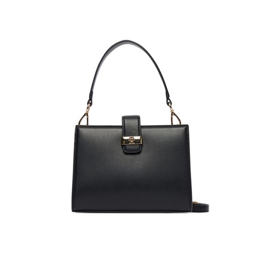 Tommy Hilfiger Torebka Th Heritage Mini Satchel AW0AW18286 Czarny ze sklepu MODIVO w kategorii Torebki damskie - zdjęcie 187585408
