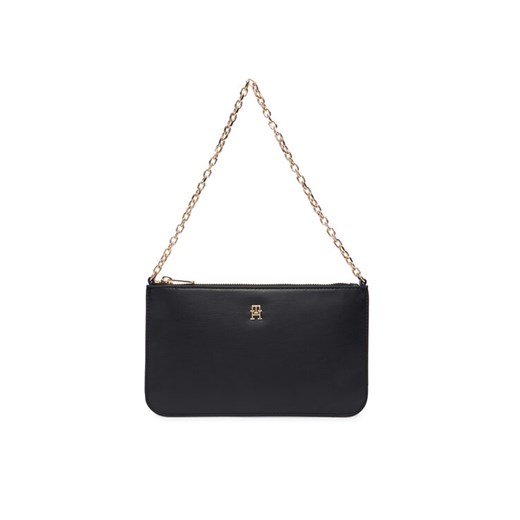 Tommy Hilfiger Torebka Th Icon Chain Shoulder Pouch AW0AW18298 Czarny ze sklepu MODIVO w kategorii Kopertówki - zdjęcie 187585457