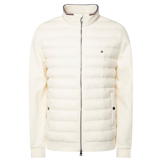 Tommy Hilfiger Kurtka przejściowa Mix Media Ess MW0MW41329 Beżowy Regular Fit ze sklepu MODIVO w kategorii Kurtki męskie - zdjęcie 187585465